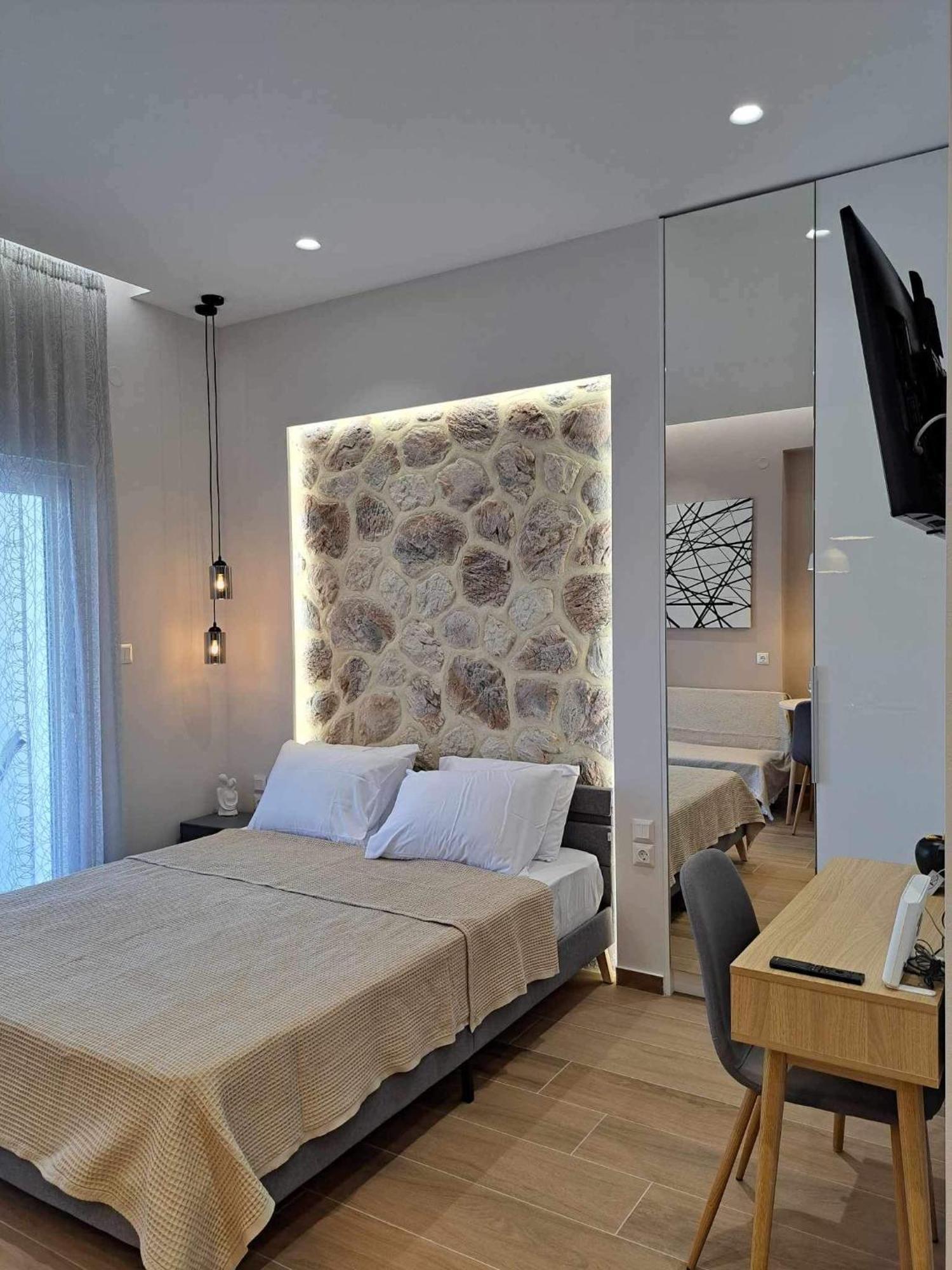 וולוס Eclectic Studio With Stone מראה חיצוני תמונה