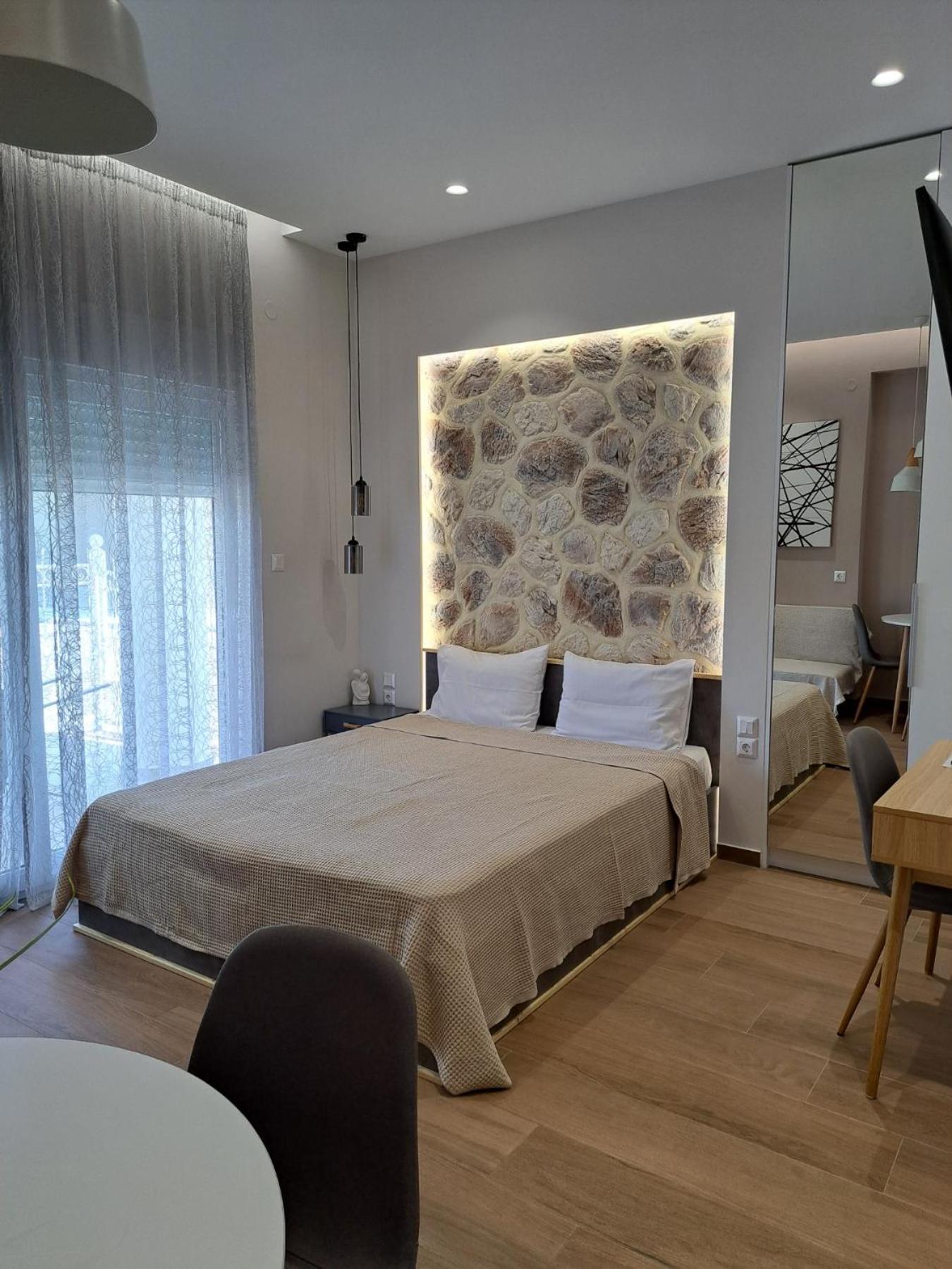 וולוס Eclectic Studio With Stone מראה חיצוני תמונה